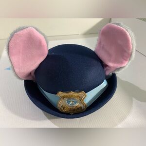 Disney Inspired Zootopia Judy Hat Ear Cap Cosplay. Cartoon Bunny Tail Back
